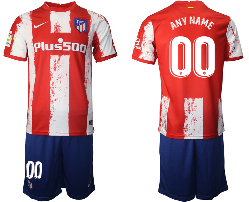 Atletico de Madrid home name&number 2021/22 Soccer Kit - Click Image to Close